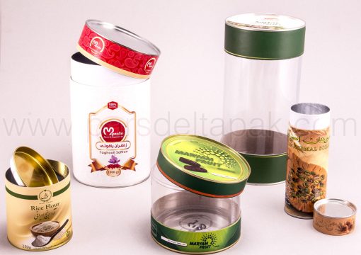 ظرف ترکیبی پی وی سی و مقوا